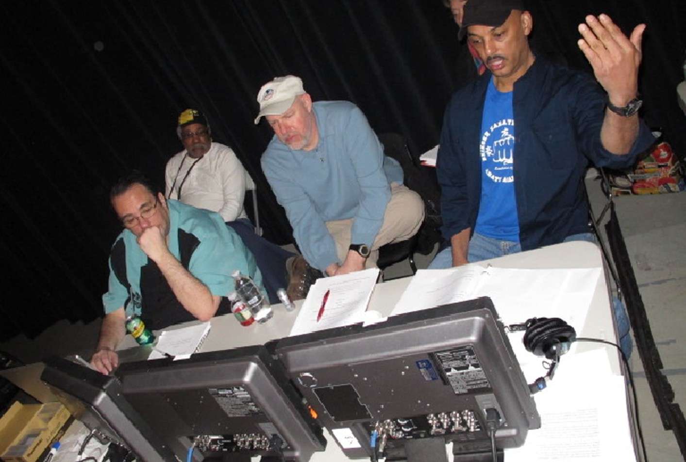 Group of people working together